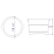 Alfi Brand ALFI brand AB6604 Round Wooden Cedar Foot Soaking Tub AB6604 - alternate 2